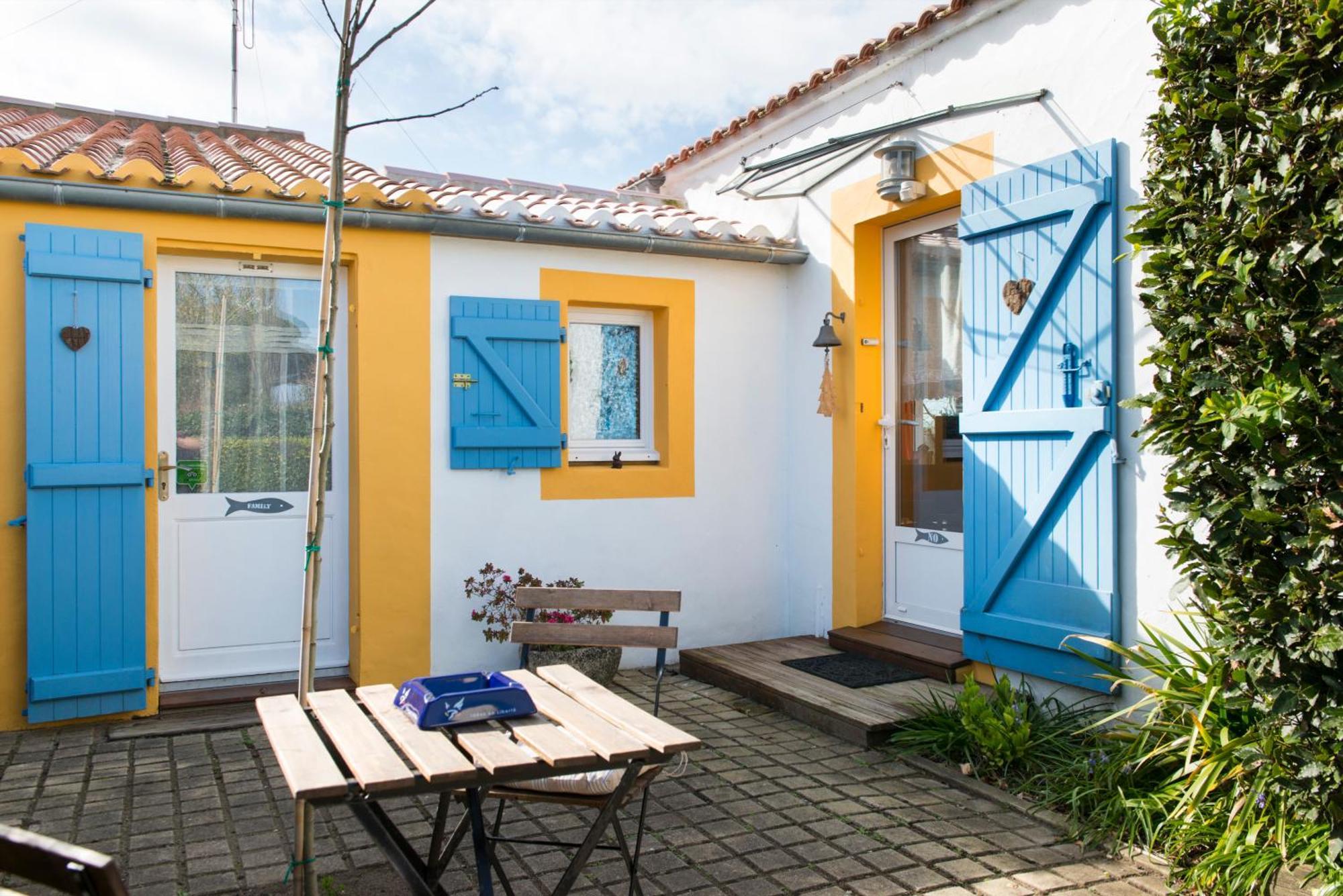 Les Yeux Bleus Bed & Breakfast Noirmoutier-en-l'Ile Dış mekan fotoğraf