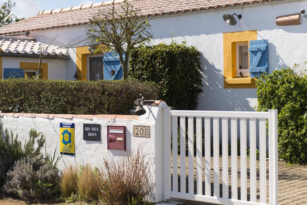 Les Yeux Bleus Bed & Breakfast Noirmoutier-en-l'Ile Dış mekan fotoğraf