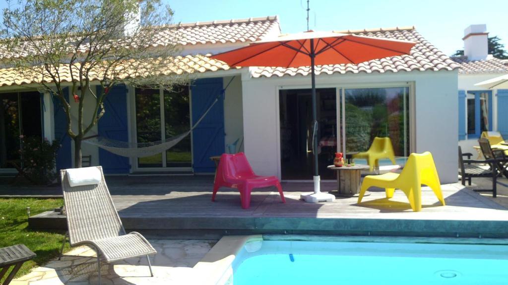 Les Yeux Bleus Bed & Breakfast Noirmoutier-en-l'Ile Dış mekan fotoğraf